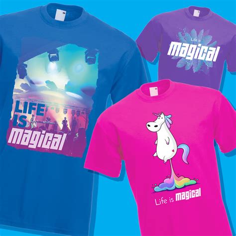 Stand out from the crowd: Maximize your presence with a magical shirt.